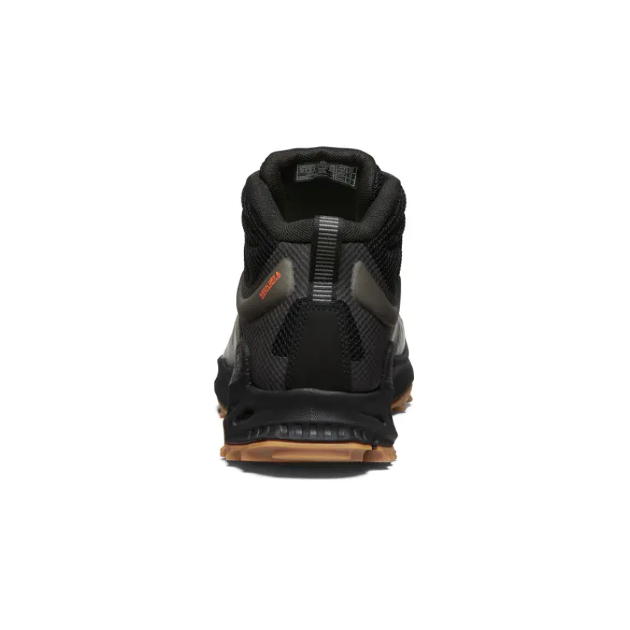 Clearance Zionic Waterproof Hiking Boot Pour Homme | Dark Olive/Scarlet Ibis Homme Imperméable À L'eau|Bottes