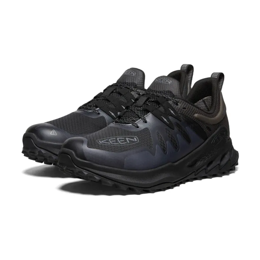 Fashion Zionic Waterproof Hiking Shoe Pour Homme | Black/Steel Grey Homme Imperméable À L'eau|Chaussures