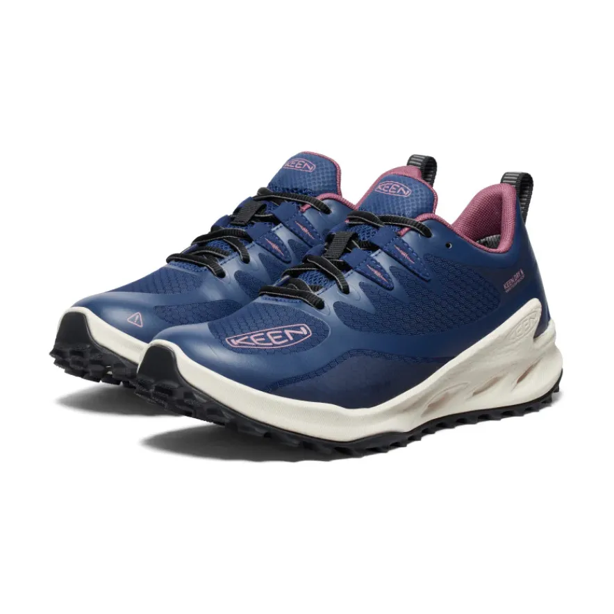 Shop Zionic Waterproof Hiking Shoe Pour Femme | Naval Academy/Nostalgia Rose Femme Imperméable À L'eau|Chaussures