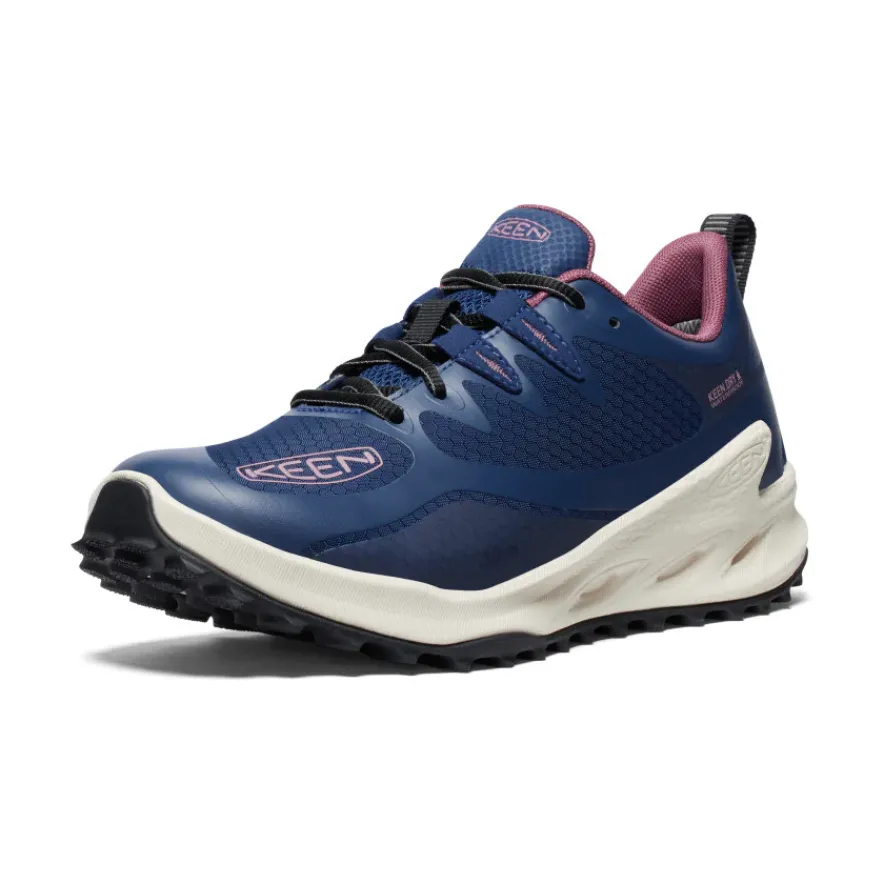 Shop Zionic Waterproof Hiking Shoe Pour Femme | Naval Academy/Nostalgia Rose Femme Imperméable À L'eau|Chaussures