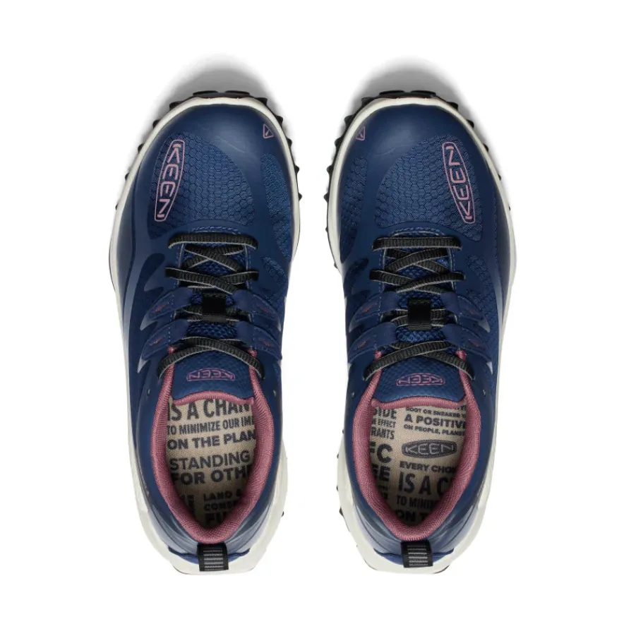 Shop Zionic Waterproof Hiking Shoe Pour Femme | Naval Academy/Nostalgia Rose Femme Imperméable À L'eau|Chaussures