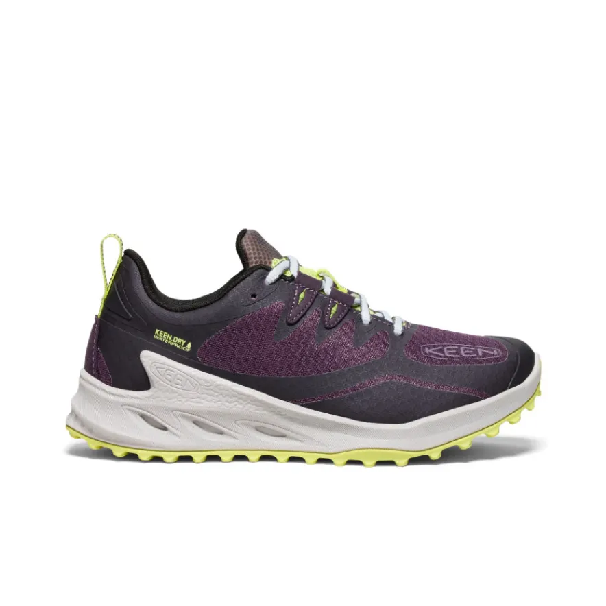 Best Sale Zionic Waterproof Hiking Shoe Pour Femme | Plum Perfect/Daiquiri Green Femme Imperméable À L'eau|Chaussures