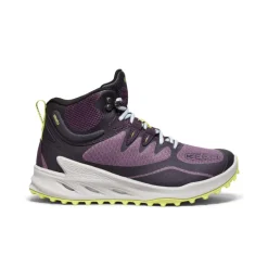 New Zionic Waterproof Hiking Boot Pour Femme | Black Plum/Daiquiri Green Femme Imperméable À L'eau|Bottes