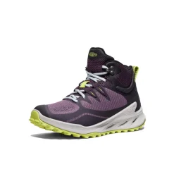 New Zionic Waterproof Hiking Boot Pour Femme | Black Plum/Daiquiri Green Femme Imperméable À L'eau|Bottes